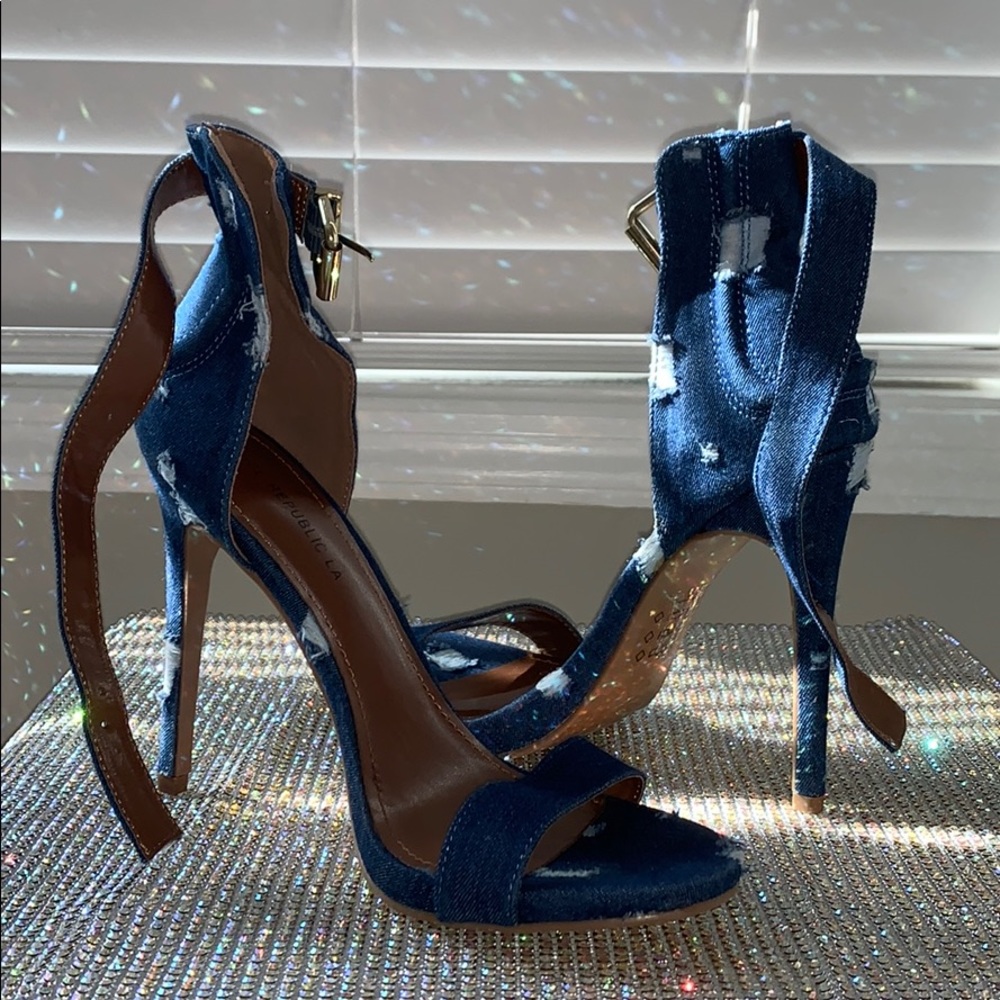 COPY - Denim Republic heels